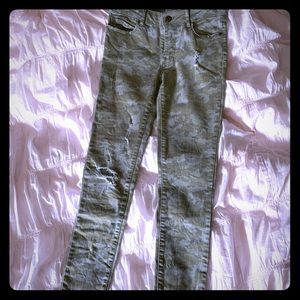 Camouflage Zara Skinny Jeans